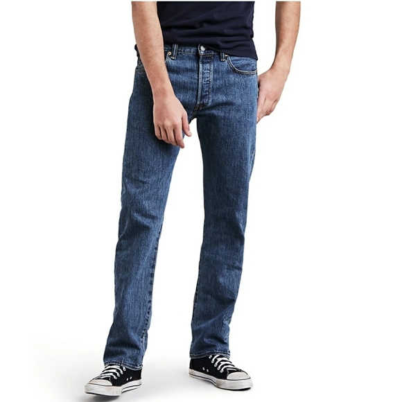 Levi's Other - Levi's 501 original straight leg button fl…
